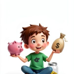 Real-World Money Skills Childrens Book Financial Literacy-0
