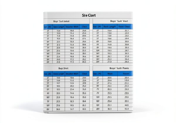 Baby Boys Tuxedo Formal Wear Suit Set 52P-48-2