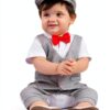 A&J DESIGN Baby Boys Tuxedo Cotton Spandex Formal Outfit-2