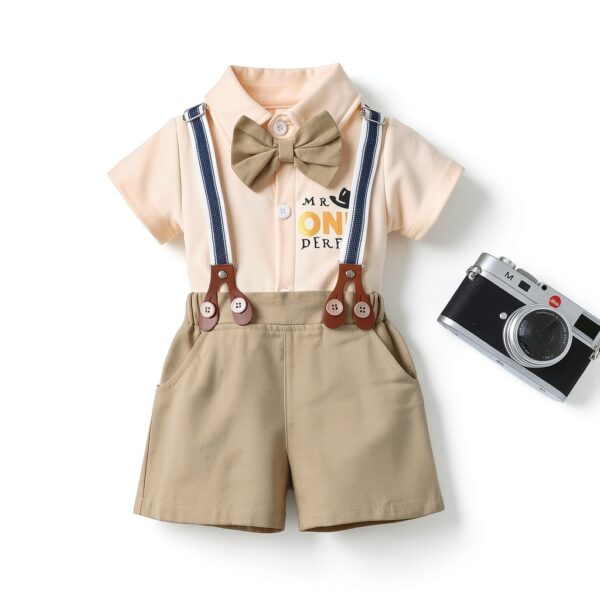 Baby Boy Suit B Cotton Blend Formal Outfit 6-12 Months-1