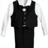 Dressy Daisy Boys Tuxedo Suit Set Polyester Cotton Formal-2