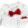 Baby Boys Cotton Blend Tuxedo Suit Formal Outfit 0-18 Months-2