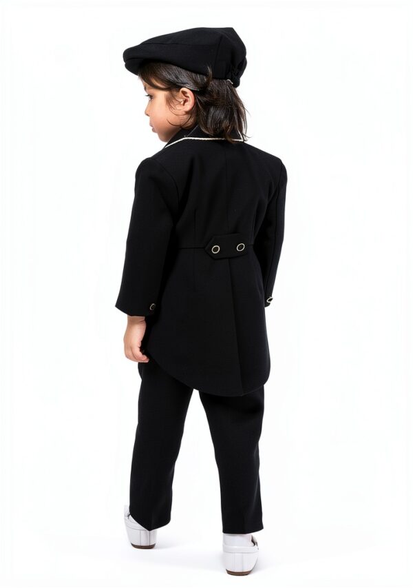 Baby Boy Tuxedo Suit A&J DESIGN Formal Tail Wedding Outfit-2