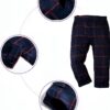 Baby Boys Tuxedo Formal Wear Suit Set 3 Piece Outfit-5