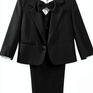 Dressy Daisy Boys Tuxedo Suit Set Polyester Cotton Formal-0