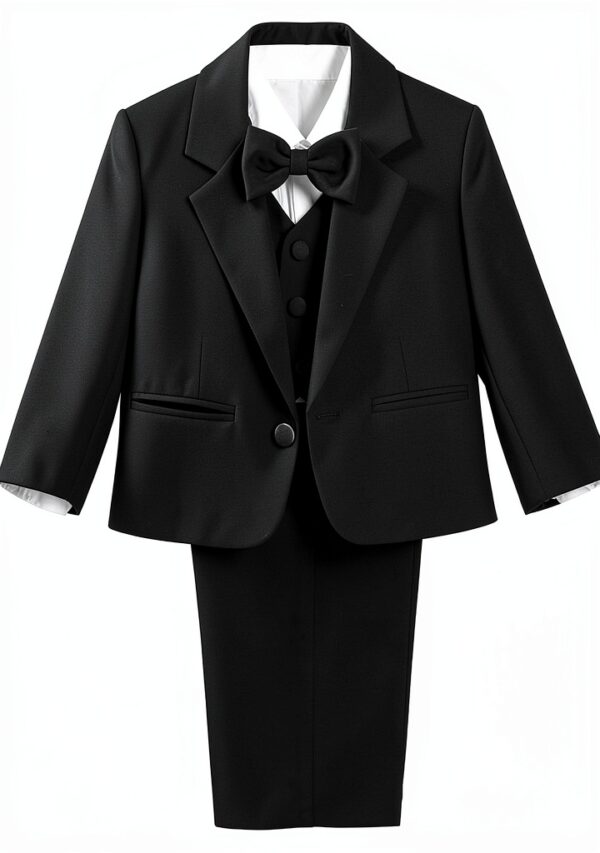 Dressy Daisy Boys Tuxedo Suit Set Polyester Cotton Formal-0