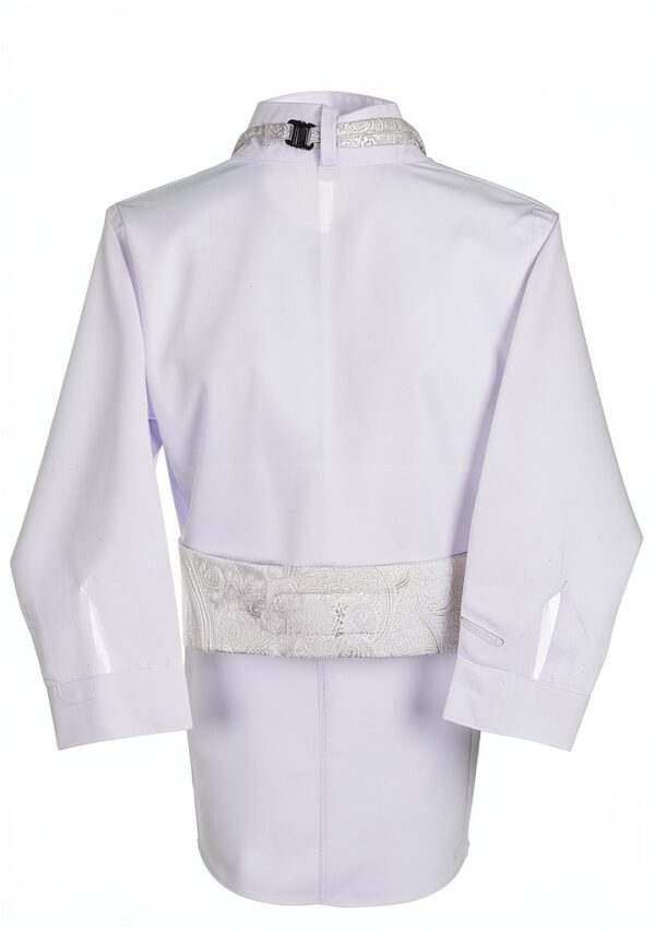 Boys Tuxedo Suit White 2-3T Polyester Formal Wear-3