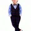 Baby Boys Tuxedo Formal Wear Suit Set 4.5 Star Rated-0