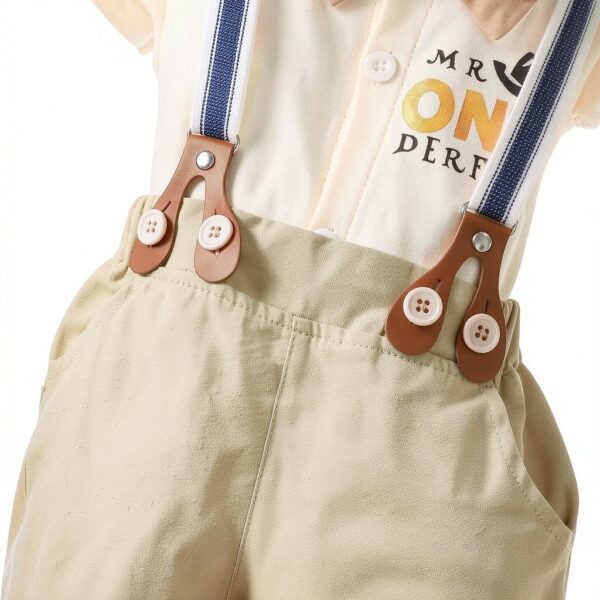 Baby Boy Suit B Cotton Blend Formal Outfit 6-12 Months-5