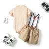 Baby Boy Suit B Cotton Blend Formal Outfit 6-12 Months-6